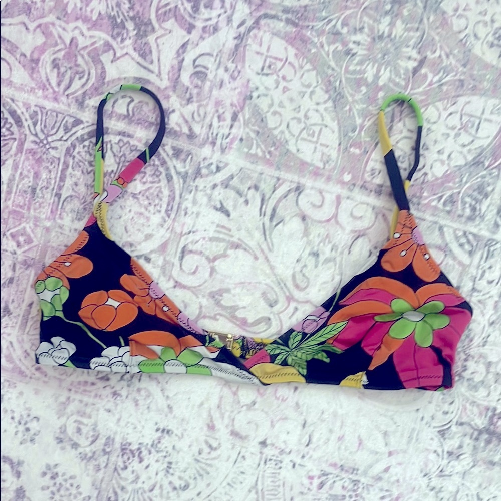 DodoBarOr Floral Bikini Top